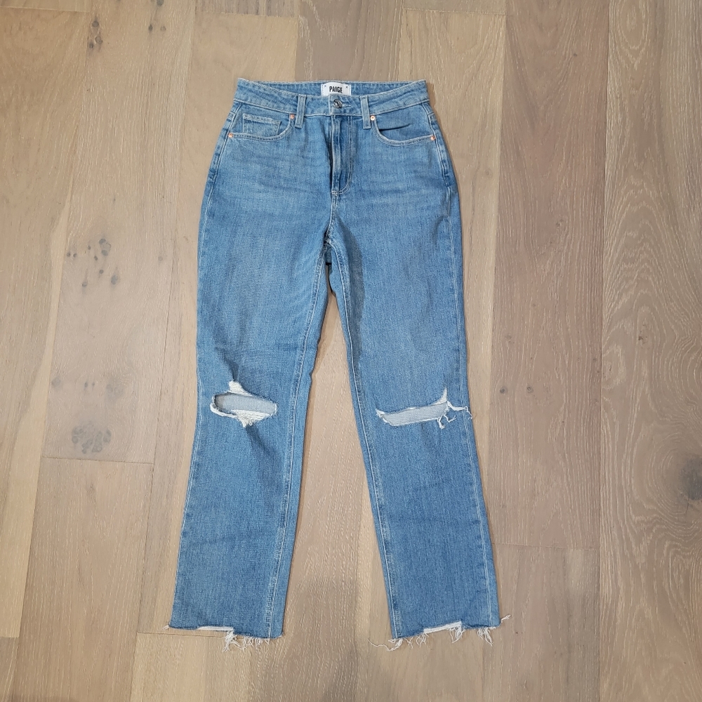 Paige Noella high rise crop jeans